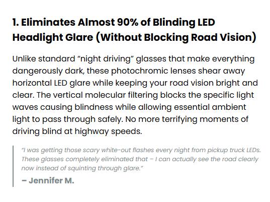 7 Reasons Why These 'Smart Glasses' Are Secretly Protecting 500,000+ Americans From Deadly LED Headlight Blindness